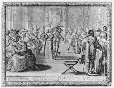 A Court Ball, c.1630 by Abraham Bosse